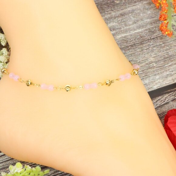 "Elegant Handmade Anklet – Delicate Jewelry for Women, MAR091133 - Picture 7 of 10